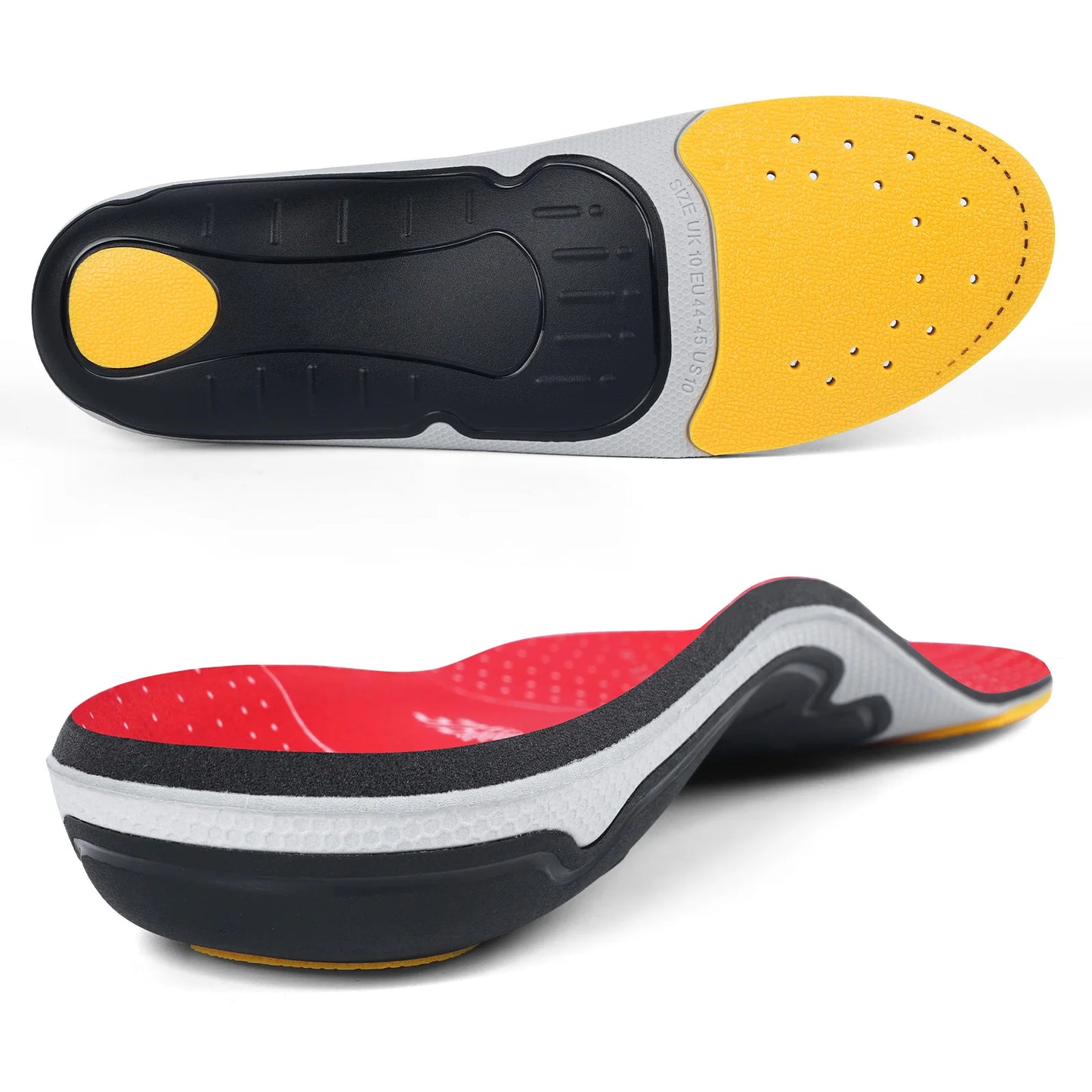 Premium Orthopedic Insoles – Plantar Fasciitis & High Arch Support